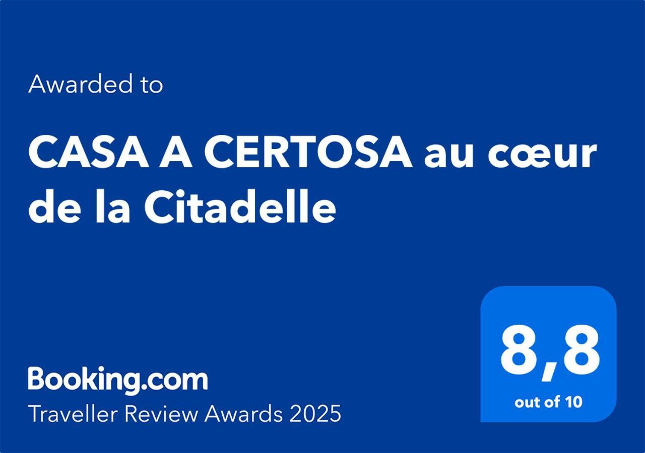 Casa A Certosa Au Coeur De La Citadelle Lägenhet Bastia  Exteriör bild
